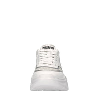 Sneakers in ecopelle e tessuto 