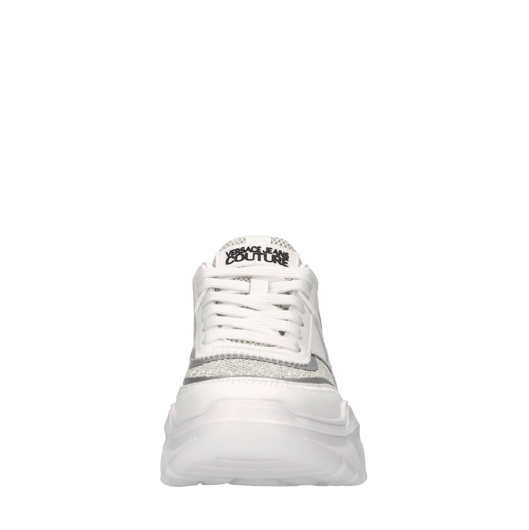Sneakers in ecopelle e tessuto 