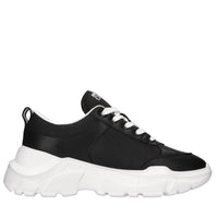 Sneakers in tessuto ed ecopelle 