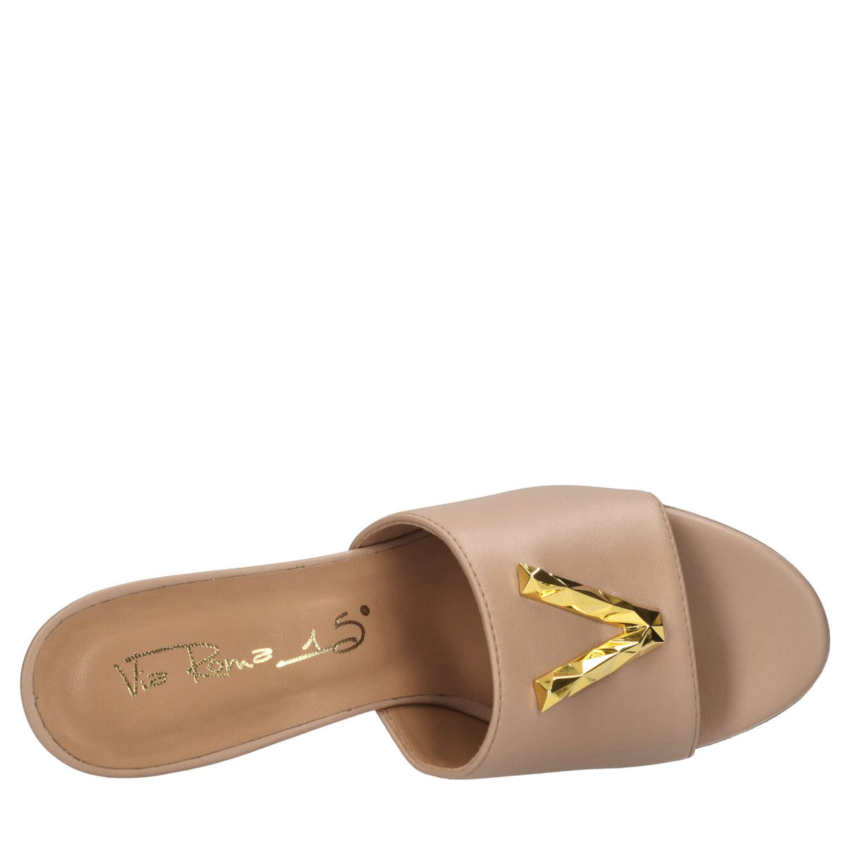 Mules in pelle 