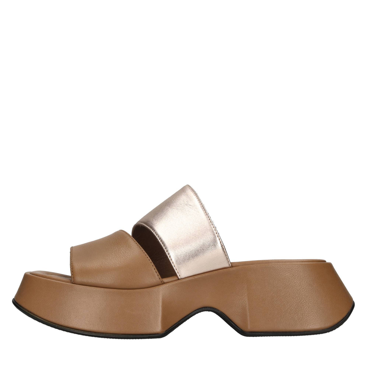 Mules in pelle 
