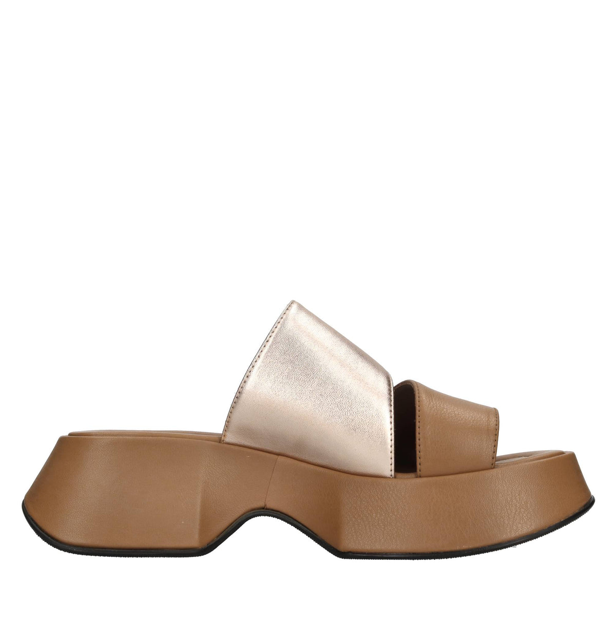 Mules in pelle 