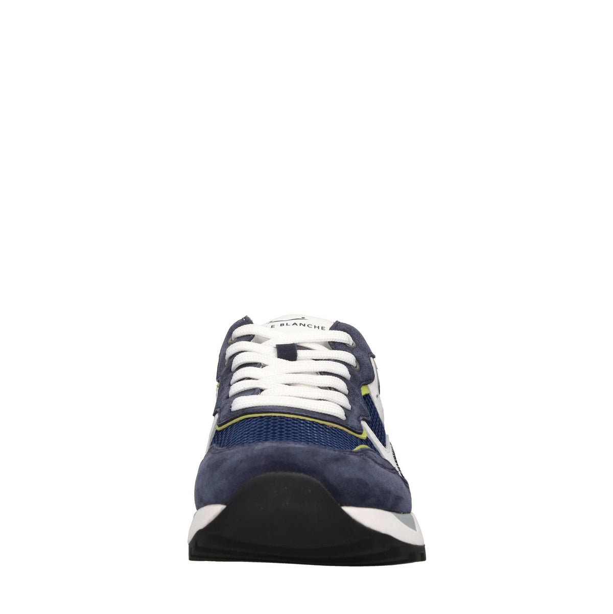 Sneakers in camoscio e tessuto 