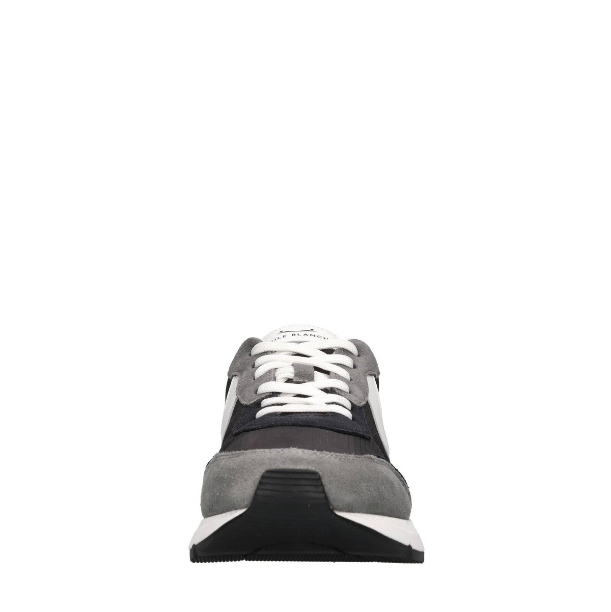 Sneakers in camoscio e tessuto 