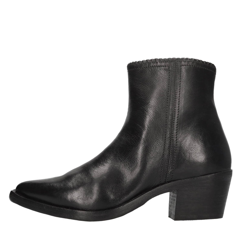 Stivaletti texani in pelle 