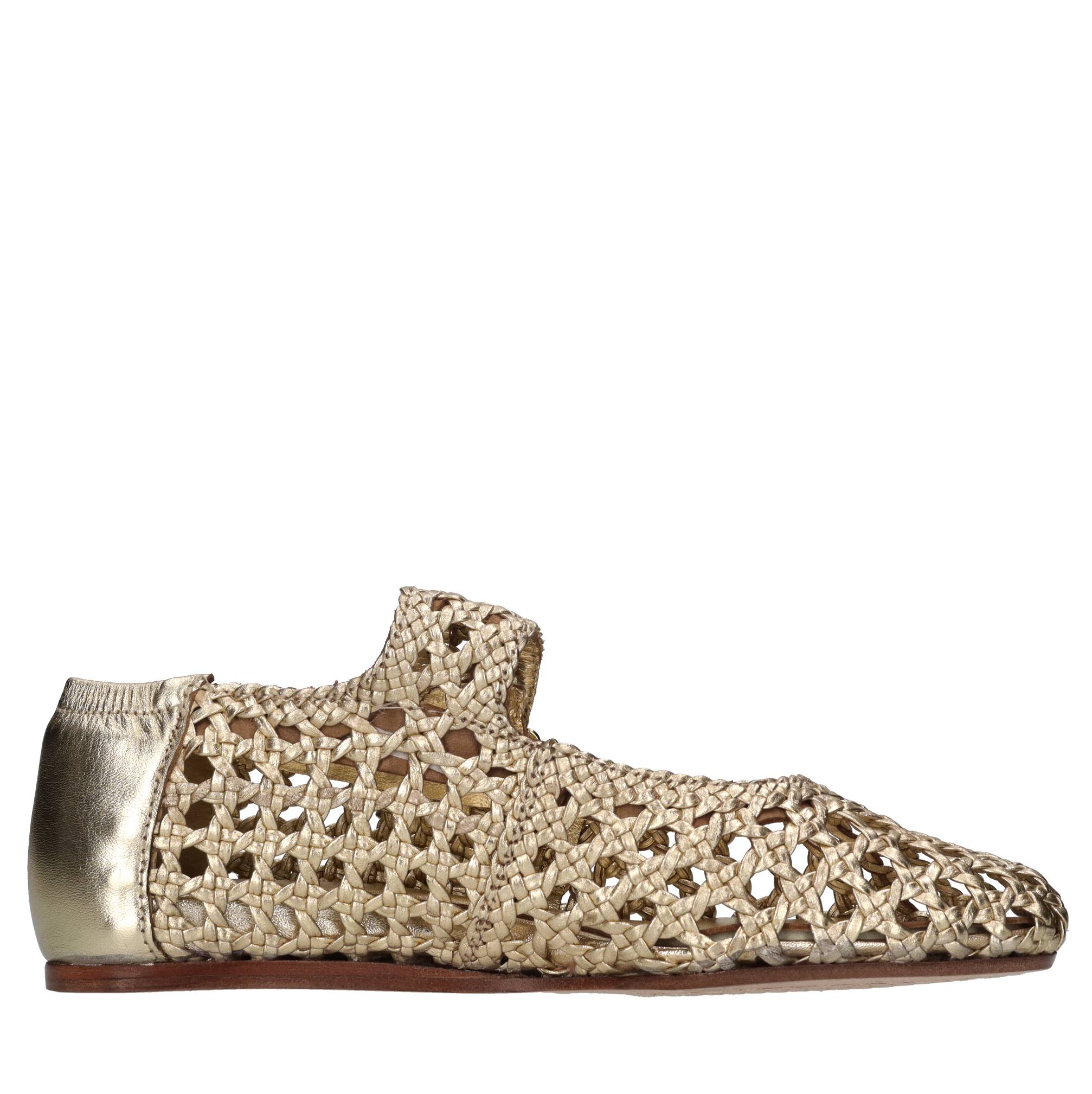 Ballerine in pelle 