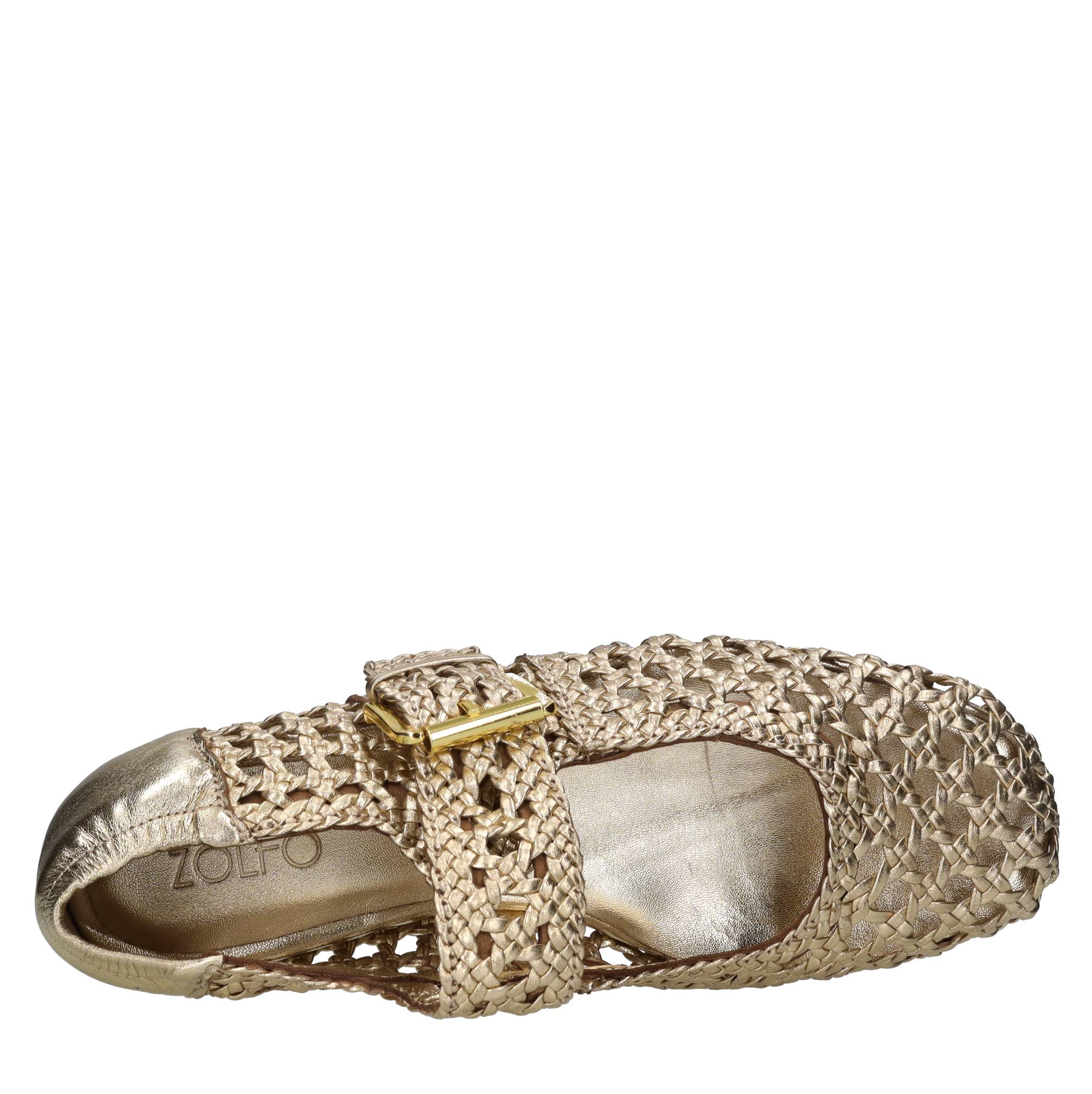 Ballerine in pelle 