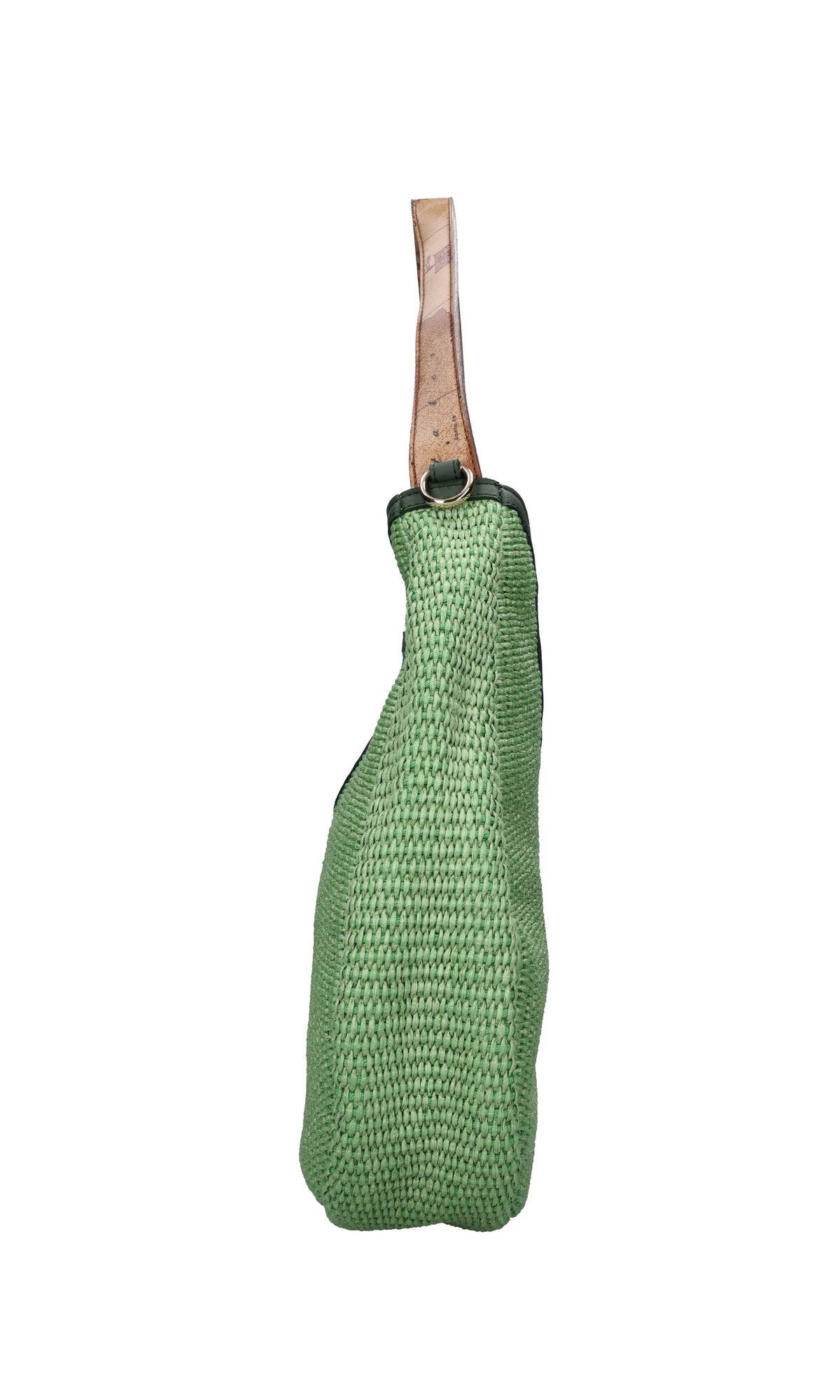 Borsa in rafia ed ecopelle 