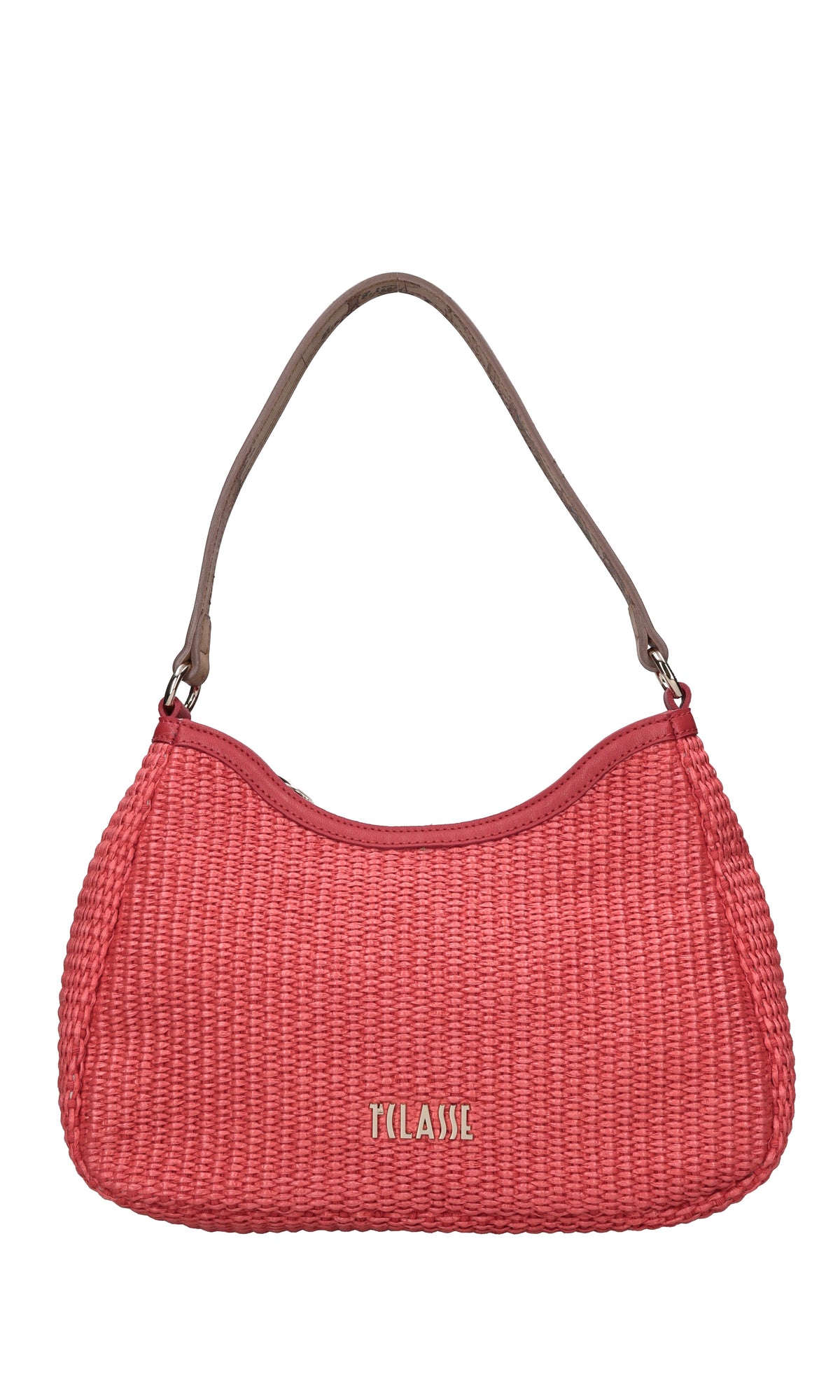 Borsa in rafia ed ecopelle 