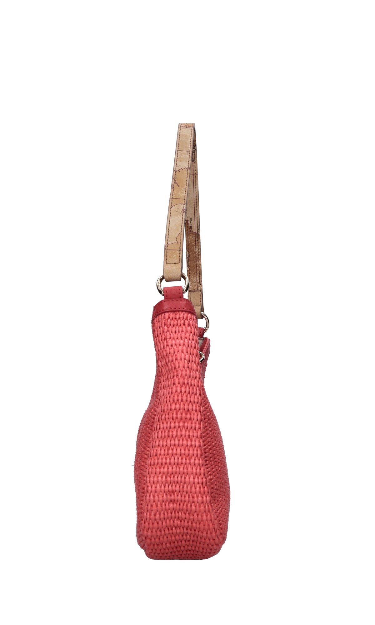 Borsa in rafia ed ecopelle 