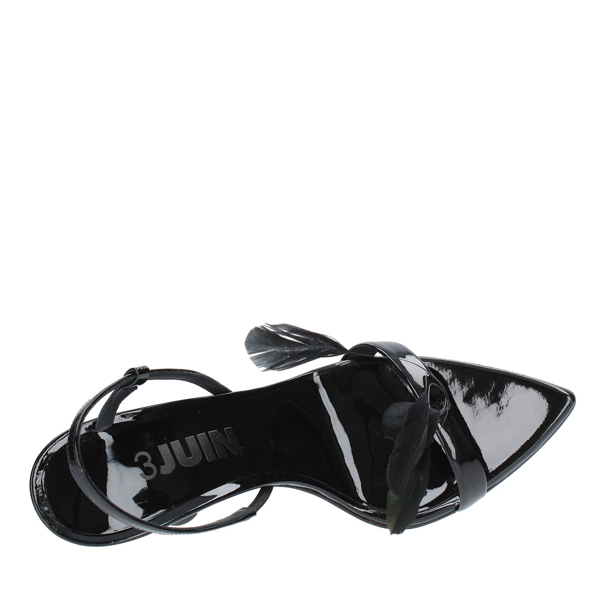 Sandali modello KIMI-SS 24 095 in pelle lucida 