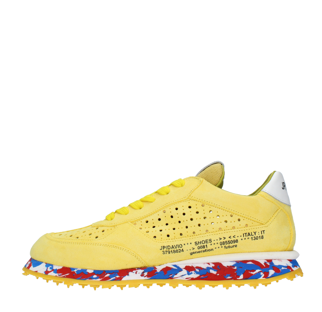 Sneakers in camoscio 