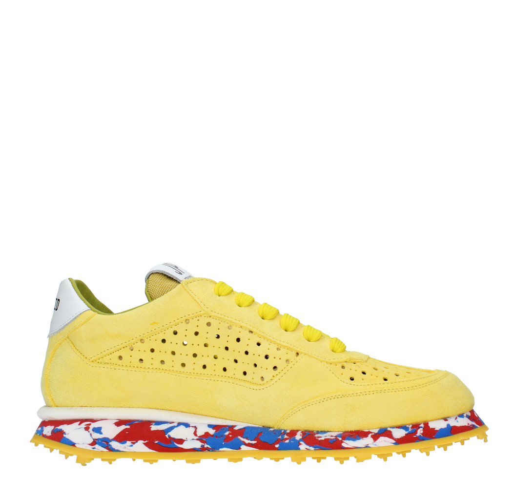 Sneakers in camoscio 