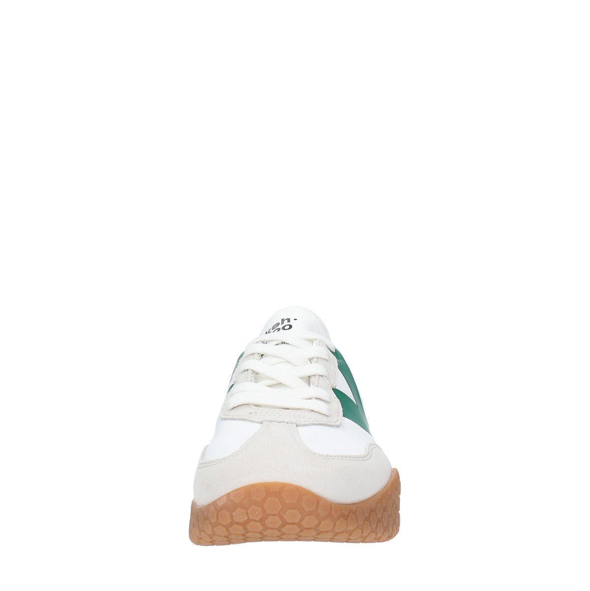 Sneakers in camoscio tessuto e gomma 