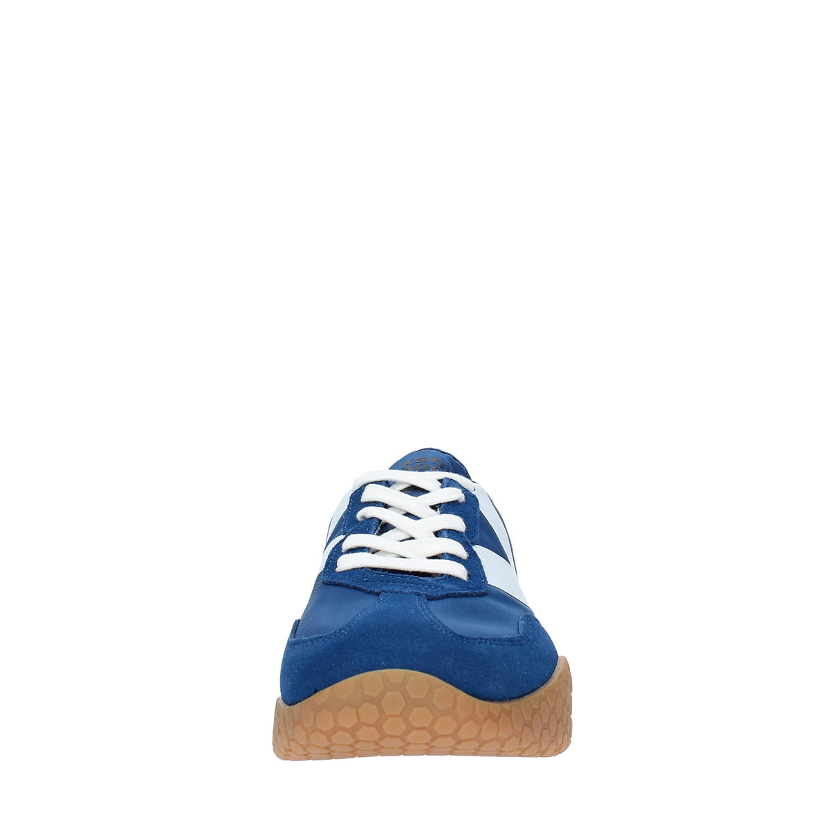 Sneakers in camoscio tessuto e gomma 