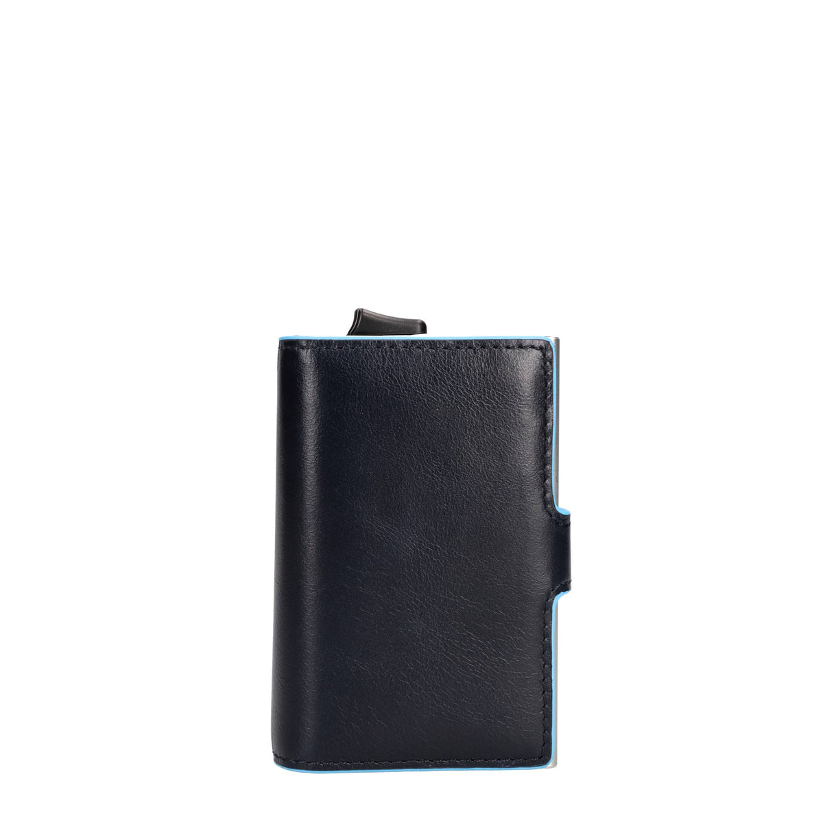 Portafoglio e porta carte di credito in pelle 