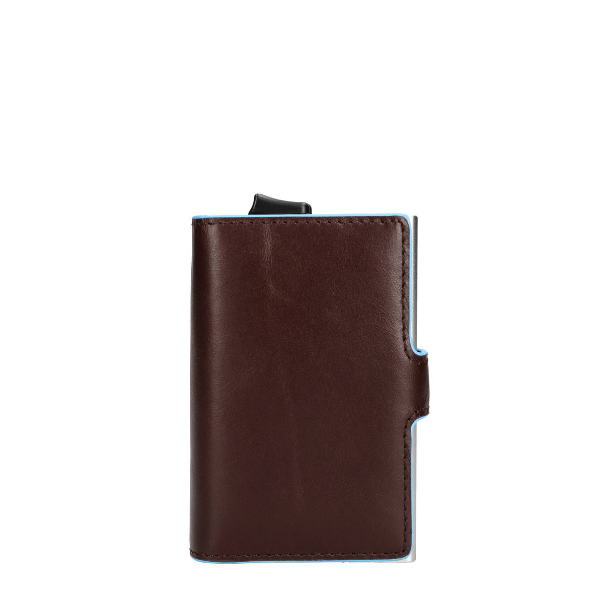 Portafoglio e porta carte di credito in pelle 