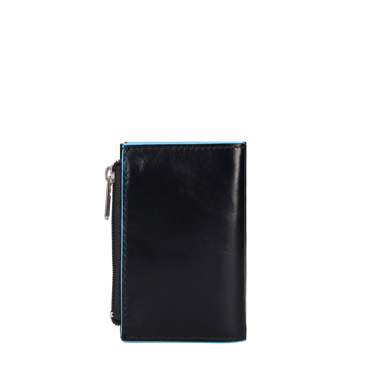 Portafoglio e porta carte di credito in pelle 
