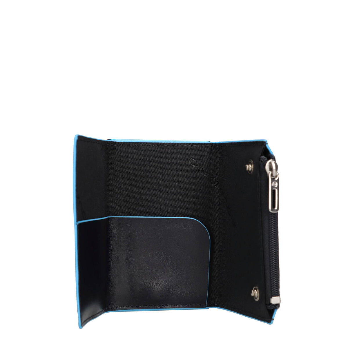 Portafoglio e porta carte di credito in pelle 
