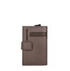 PIQUADRO Leather Wallet and Credit Card Holder