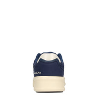 Sneakers modello STRIDE 01 in tessuto ed ecopelle 