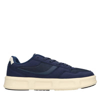 Sneakers modello STRIDE 01 in tessuto ed ecopelle 