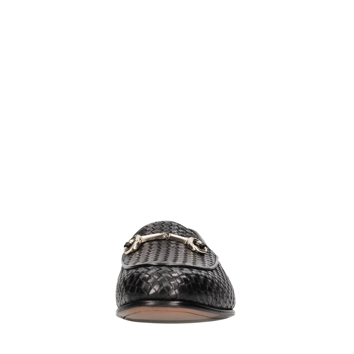 Mocassini in pelle intrecciata 