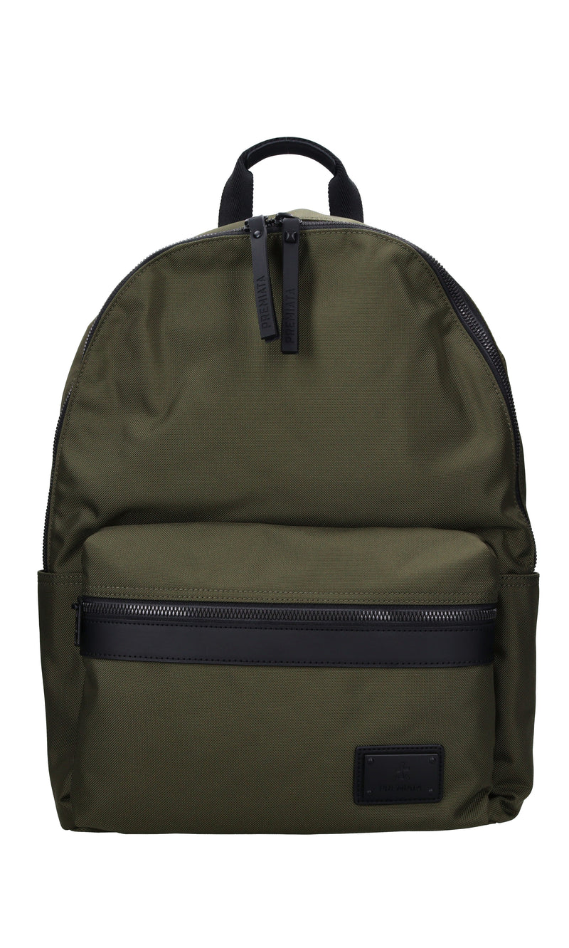 Zaino PREMIATA modello capiente e versatile in gabardine di nylon di prima qualità con trattamento antisfilacciamento e idrorepellente 