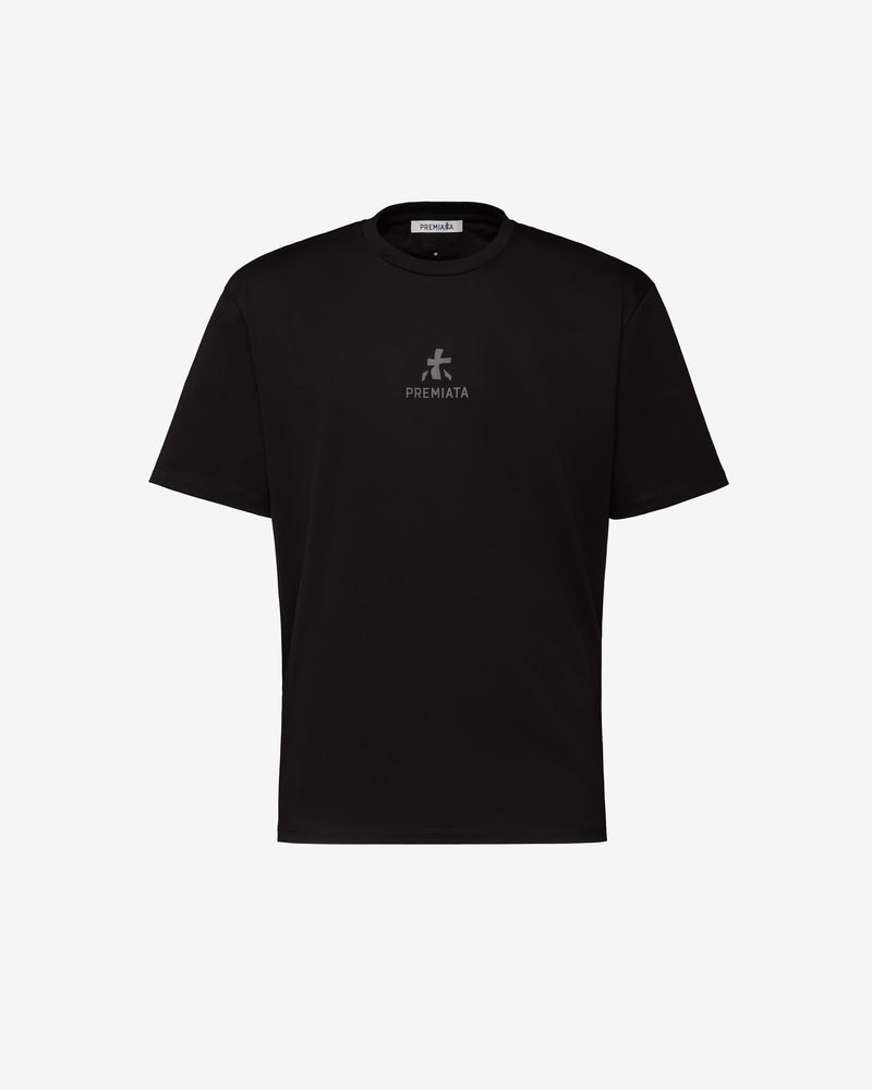 T-shirt in cotone con logo 