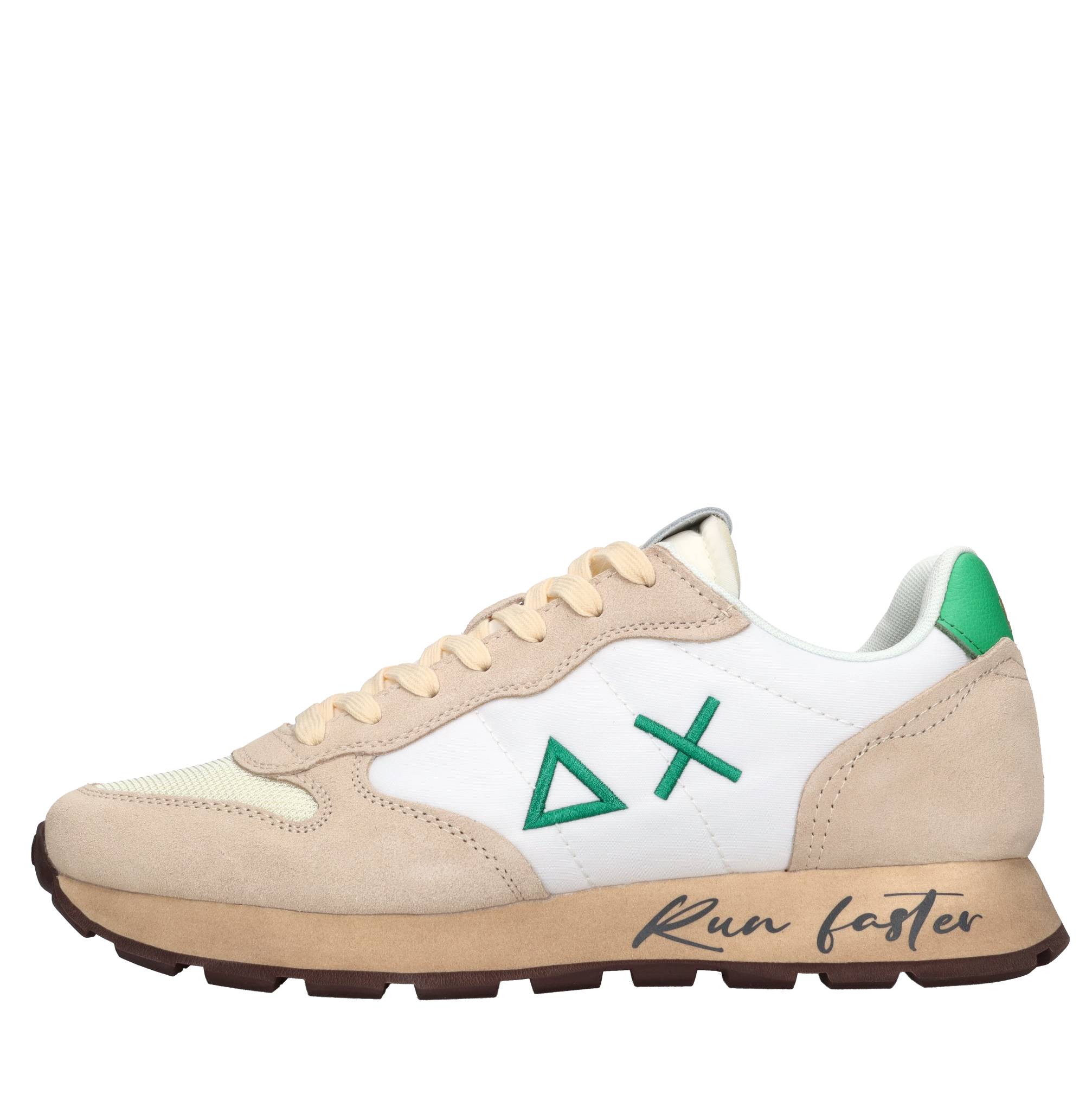 Sneakers modello Z35105 SUN68 in pelle scamosciata e tessuto traspirante 