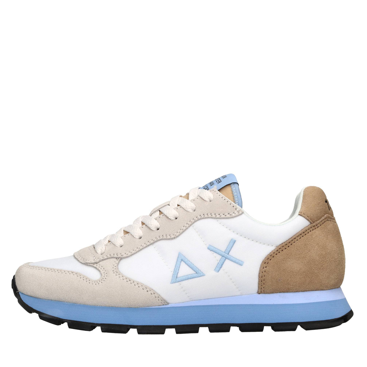 Sneakers modello Z35108 SUN68 in pelle scamosciata e tessuto traspirante 