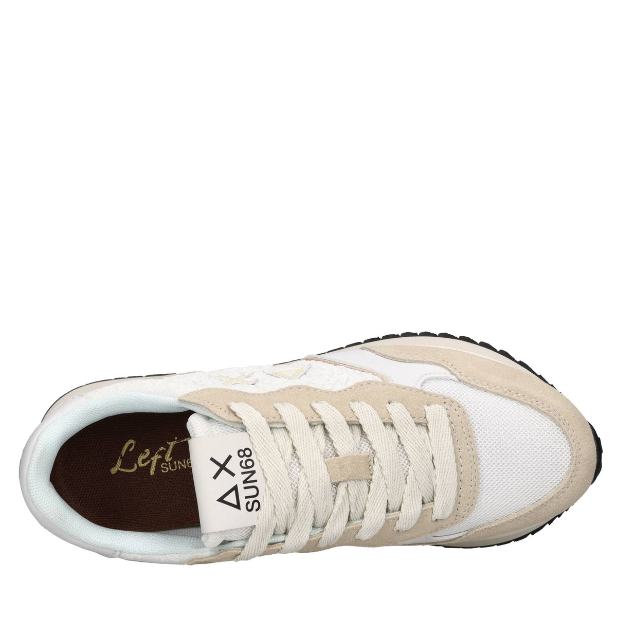 Sneakers modello Z35209 SUN68 in pelle scamosciata e tessuto traspirante 
