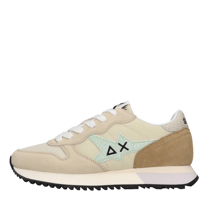 Sneakers modello Z35212 SUN68 in pelle scamosciata e tessuto traspirante 