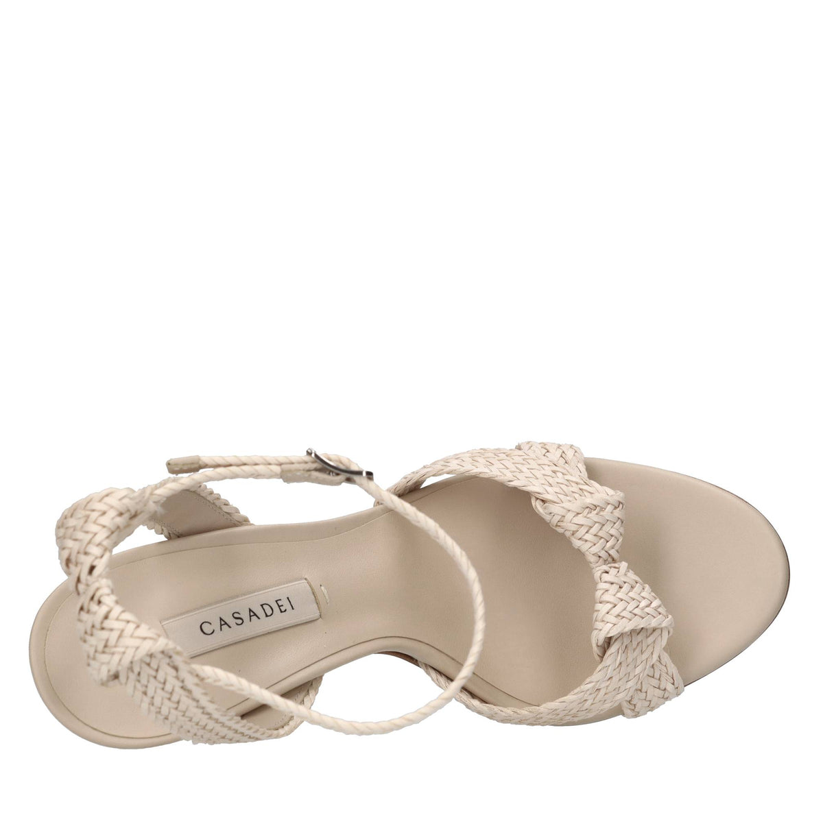 Sandali Julia Mariposa in pelle intrecciata 