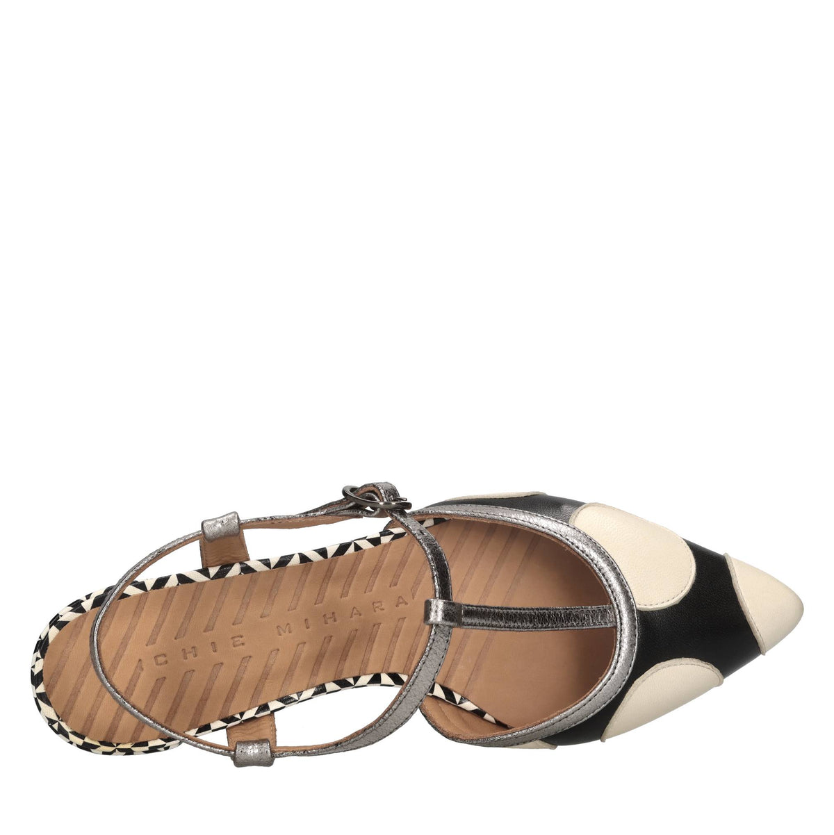 Décolleté slingback Hamel in pelle 