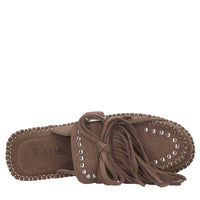 Sabot in camoscio 