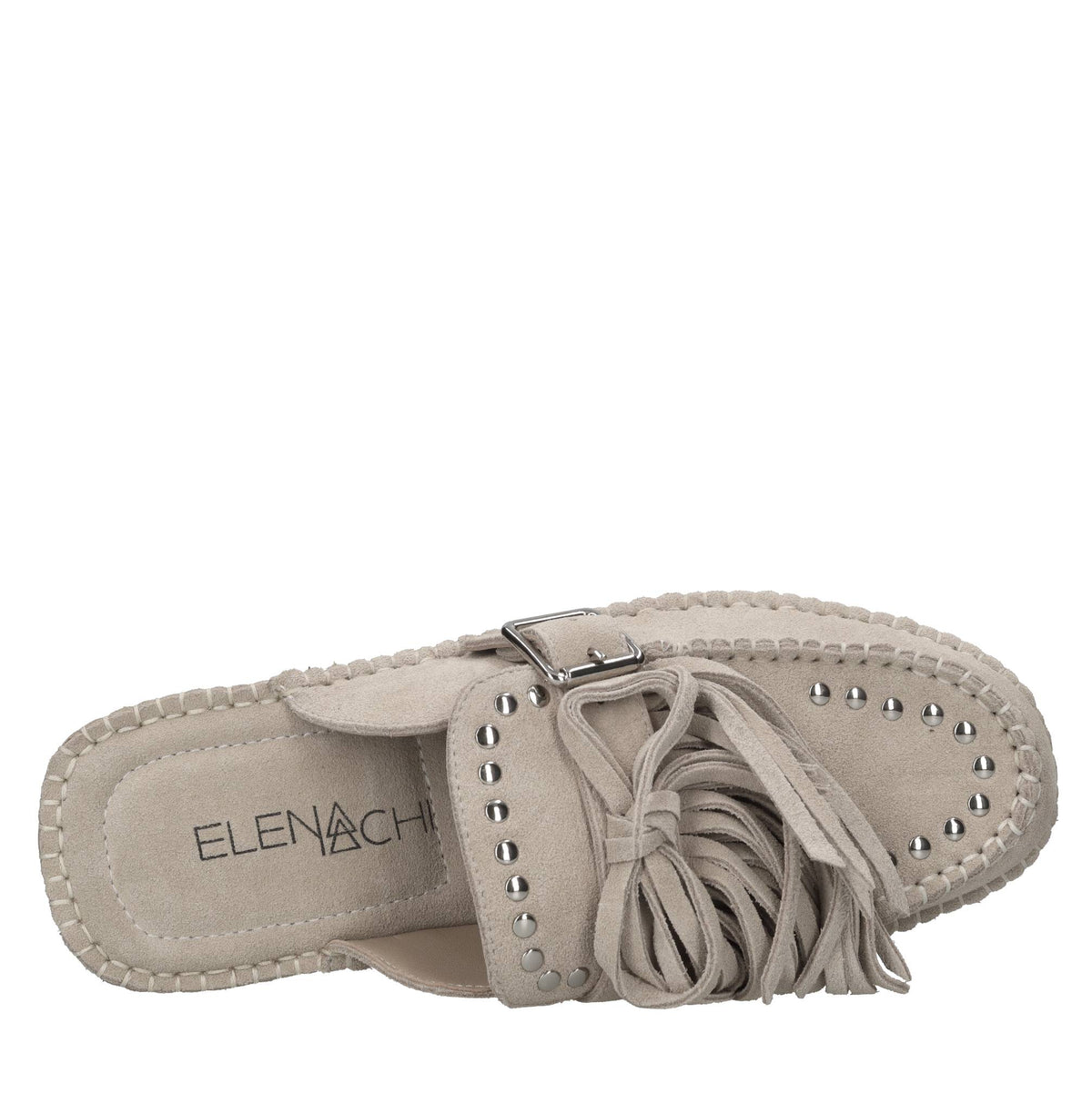 Sabot in camoscio 