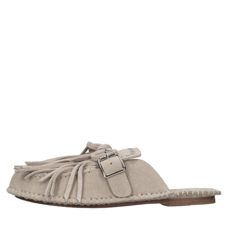 Sabot in camoscio 