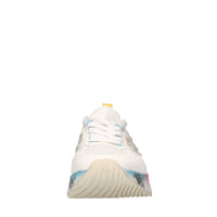 Sneakers in tessuto ed ecopelle 