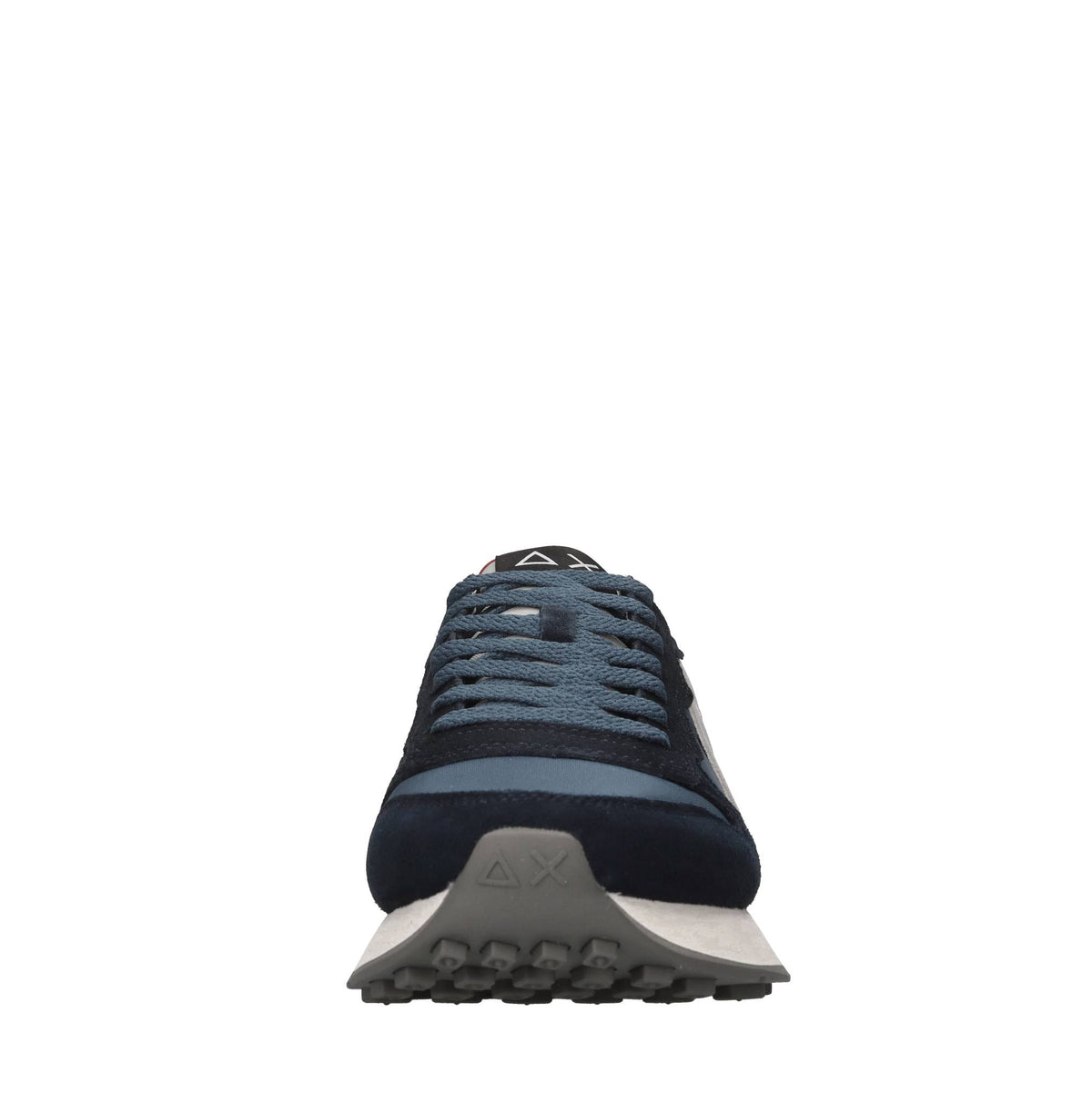 Sneakers in camoscio e tessuto 