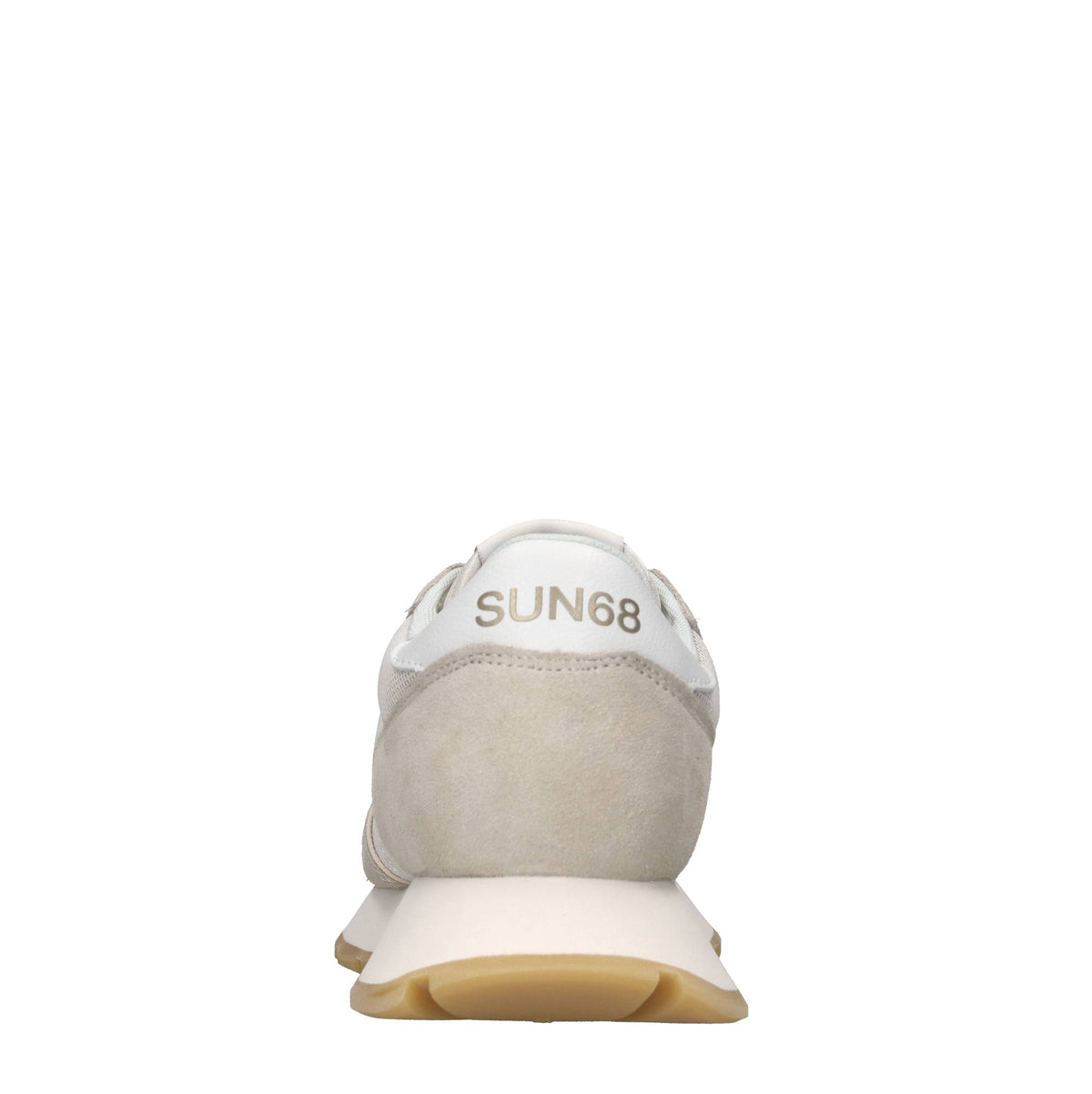 Sneakers in pelle ecopelle e tessuto 
