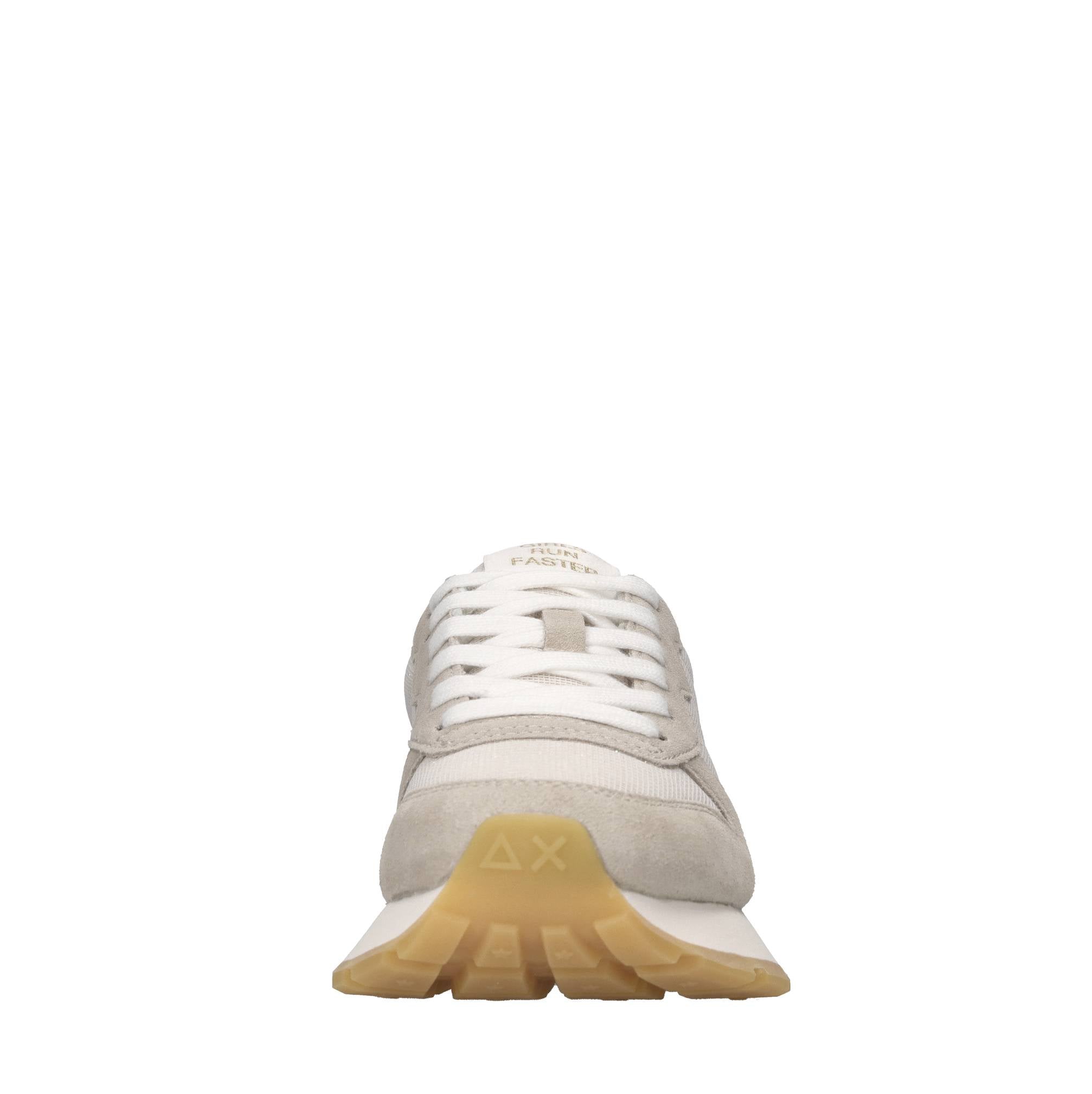 Sneakers in pelle ecopelle e tessuto 