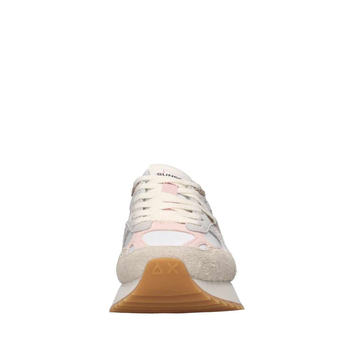 Sneakers in camoscio ecopelle e tessuto 