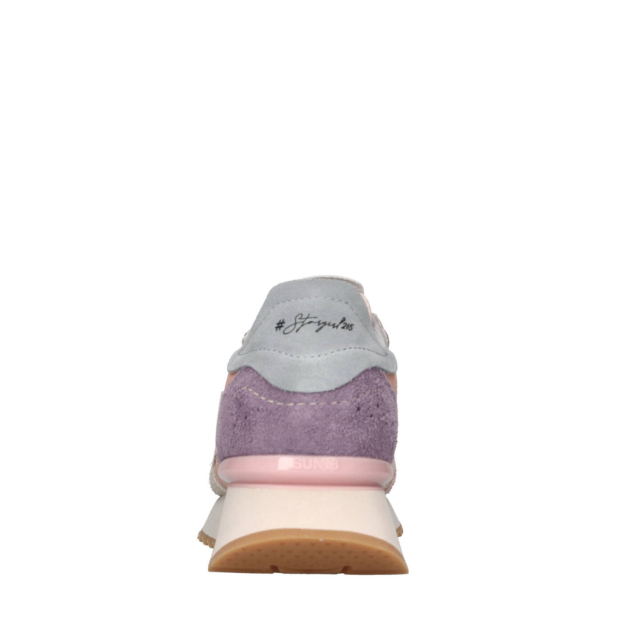 Sneakers in camoscio ecopelle e tessuto 
