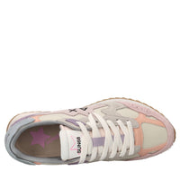 Sneakers in camoscio ecopelle e tessuto 