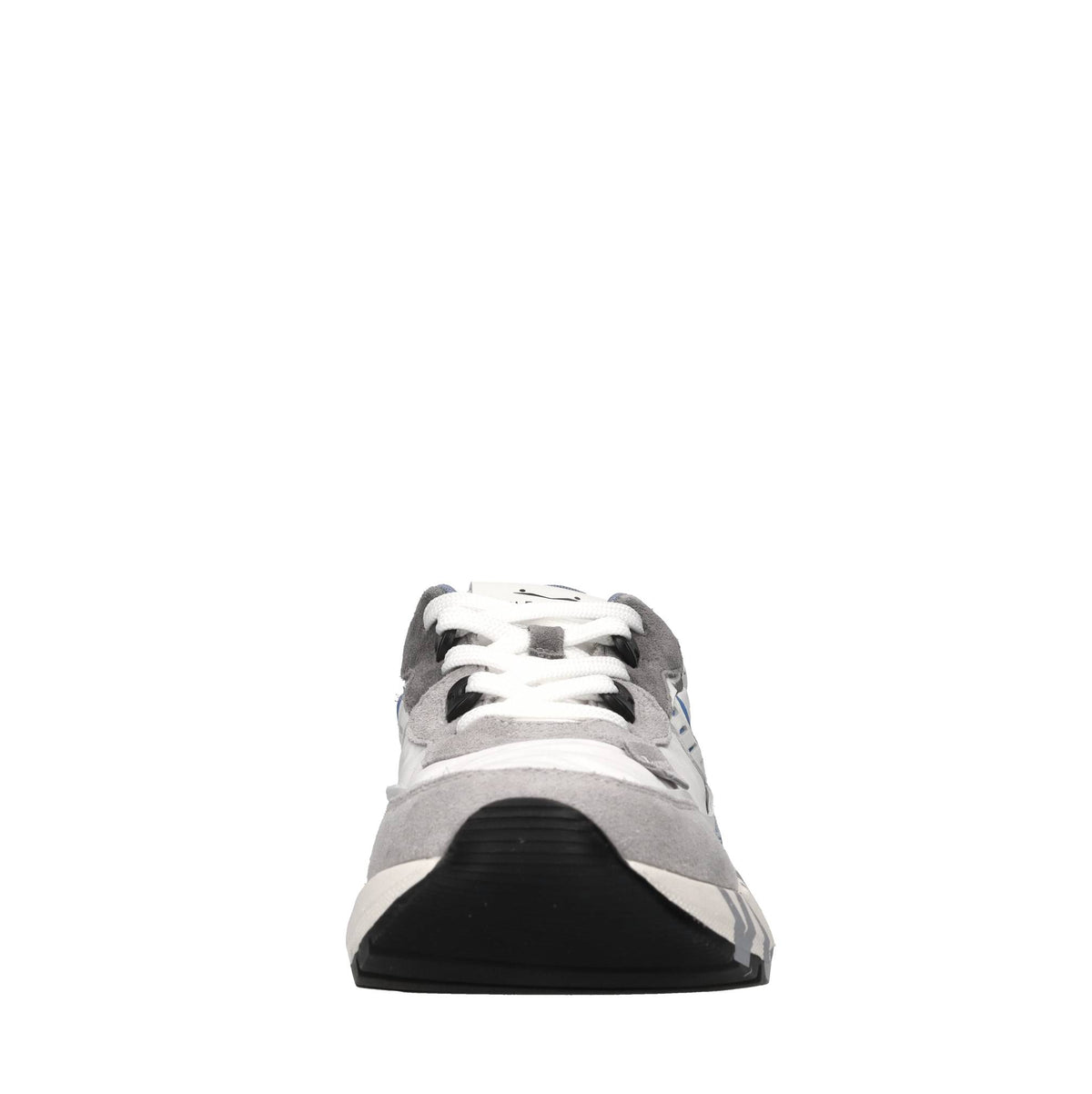 Sneakers in camoscio e tessuto 