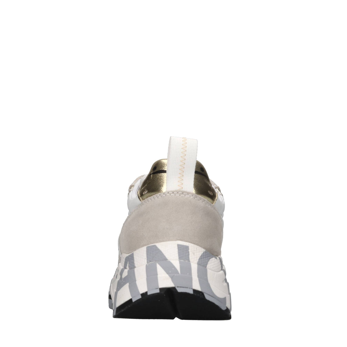 Sneakers in camoscio e tessuto 