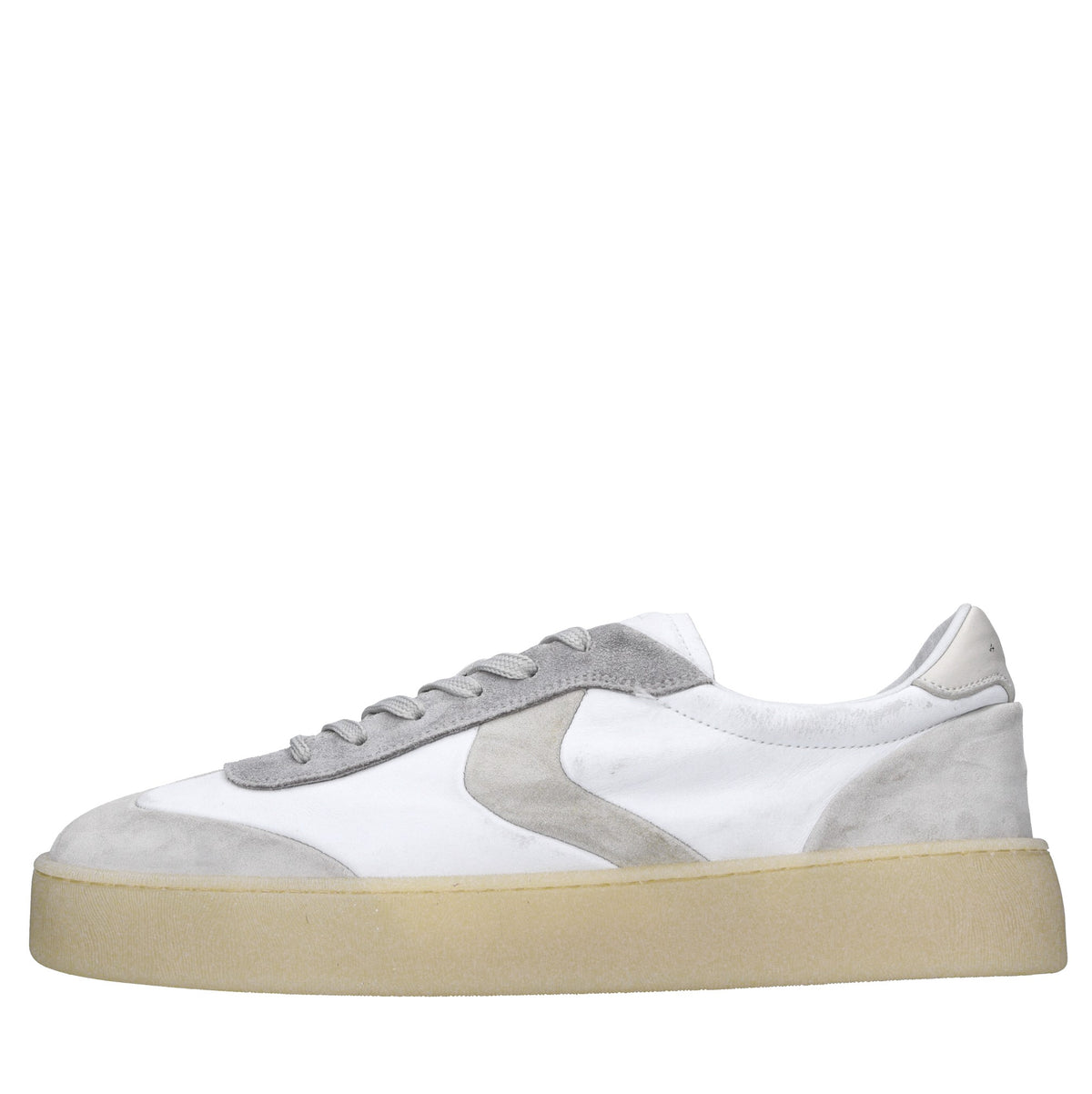 Sneakers in pelle e camoscio 