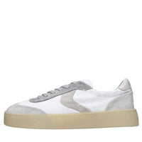 Sneakers in pelle e camoscio 
