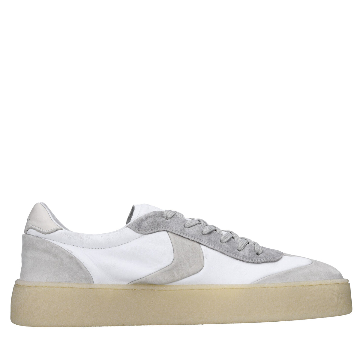 Sneakers in pelle e camoscio 